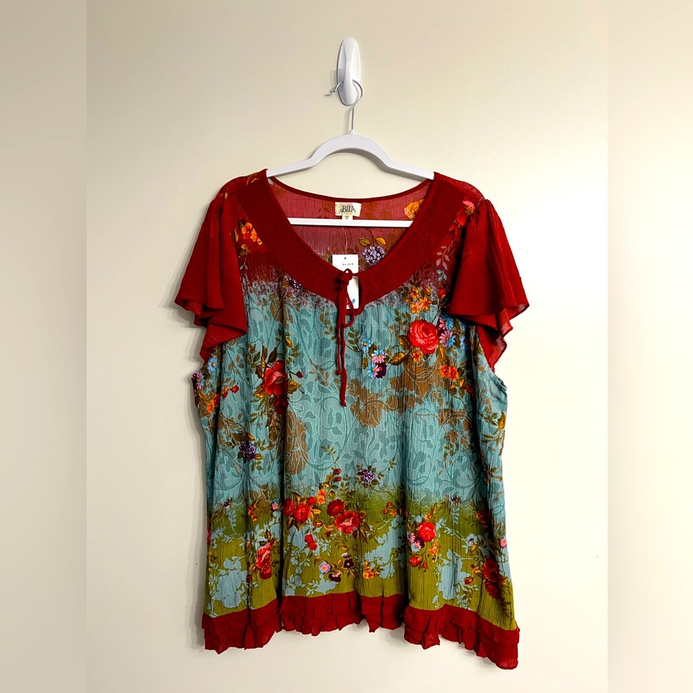 2X | Women’s Boho Blouse